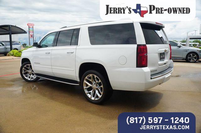 Used 2019 Chevrolet Suburban Premier with VIN 1GNSCJKC1KR198235 for sale in Weatherford, TX