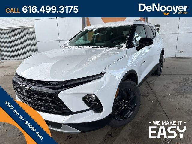 Summit White 2026 Chevrolet Blazer 2LT AWD SUV / Crossover All-Wheel Drive Automatic
