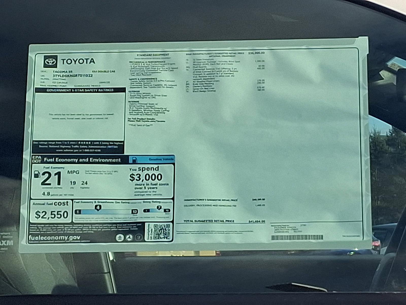 2024 Toyota Tacoma 4WD Vehicle Photo in Trevose, PA 19053