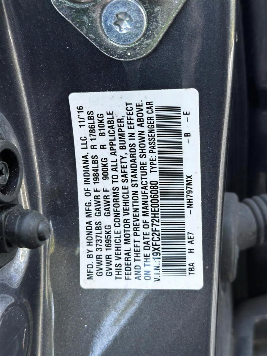 2017 Honda Civic Sedan Vehicle Photo in Hollywood, FL 33021