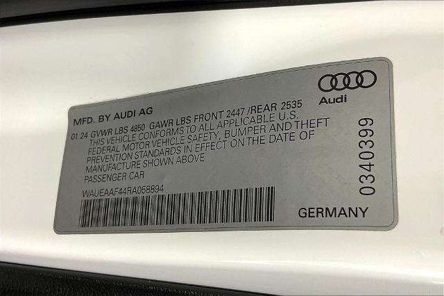 2024 Audi A4 Sedan Vehicle Photo in Tulsa, OK 74129