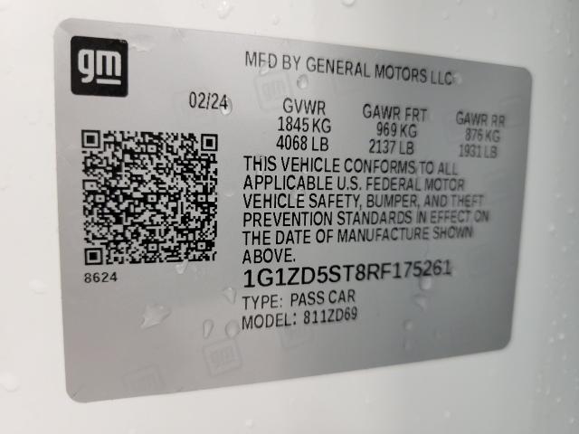 2024 Chevrolet Malibu Vehicle Photo in MADISON, WI 53713-3220