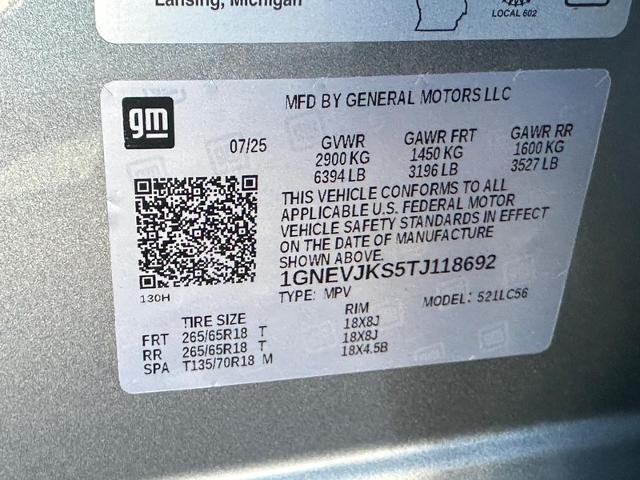 2026 Chevrolet Traverse Vehicle Photo in COLUMBIA, MO 65203-3903
