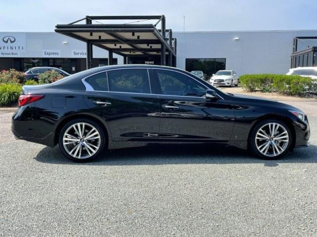 Certified 2021 INFINITI Q50 SENSORY with VIN JN1EV7CR0MM751210 for sale in Midlothian, VA