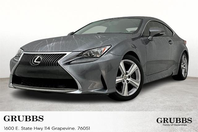 2016 Lexus RC Turbo Vehicle Photo in Grapevine, TX 76051