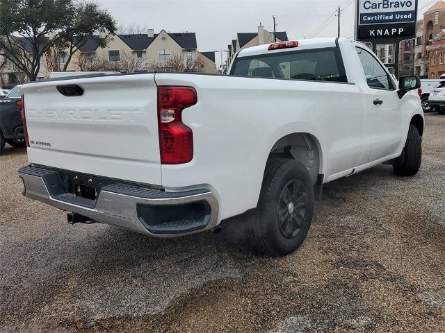 Used 2022 Chevrolet Silverado 1500 Work Truck with VIN 3GCNAAED7NG613725 for sale in Houston, TX