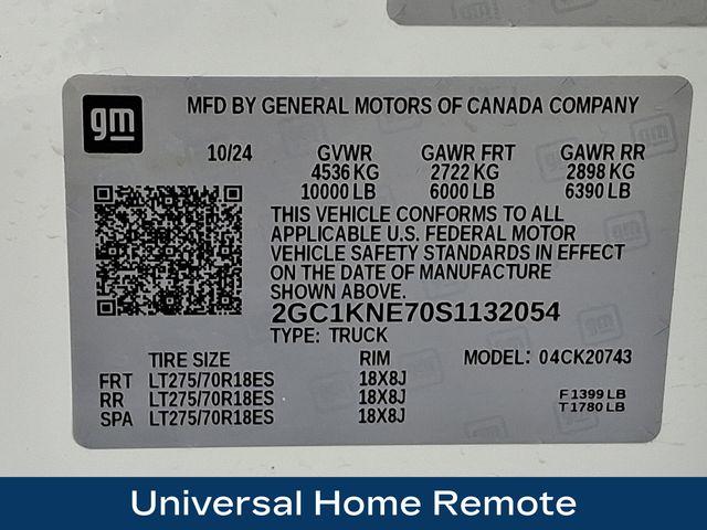 2025 Chevrolet Silverado 2500 HD Vehicle Photo in PAWLING, NY 12564-3219