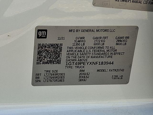2022 GMC Sierra 2500 HD Vehicle Photo in DANBURY, CT 06810-5034