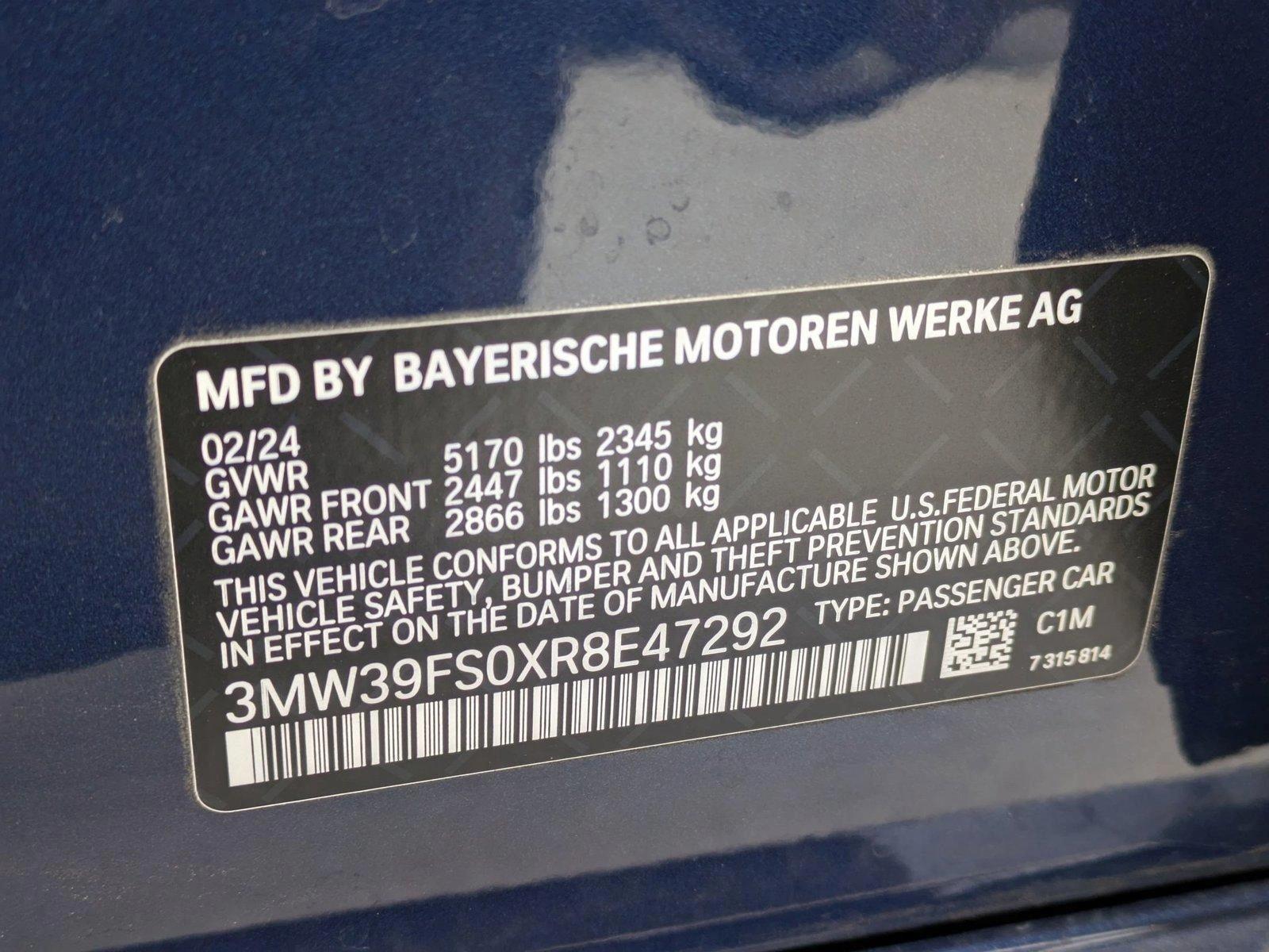 2024 BMW 330e xDrive Vehicle Photo in Rockville, MD 20852