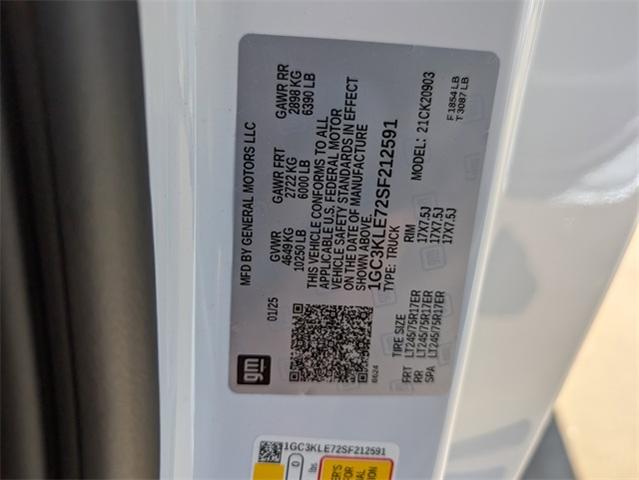 2025 Chevrolet Silverado 2500 HD Vehicle Photo in ENGLEWOOD, CO 80113-6708
