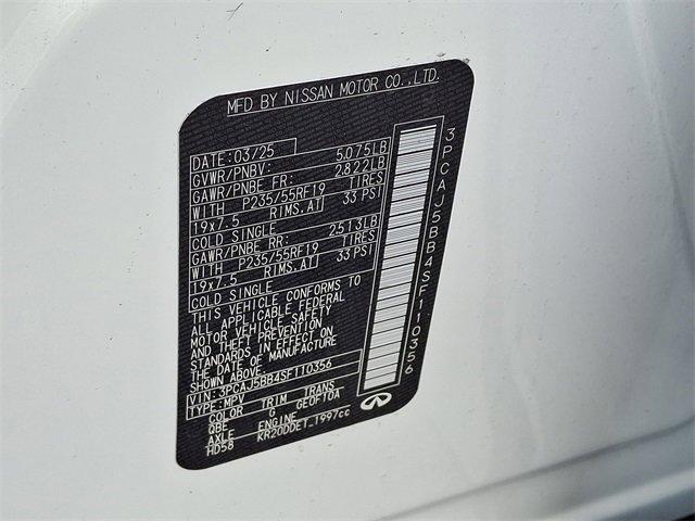 2025 INFINITI QX50 Vehicle Photo in Willow Grove, PA 19090
