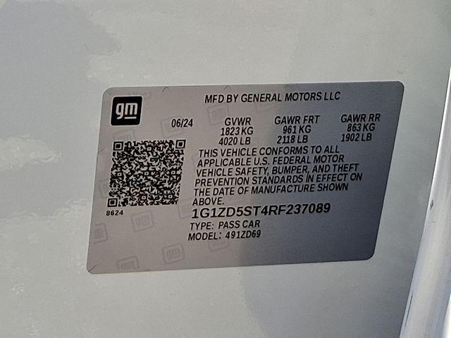 2024 Chevrolet Malibu Vehicle Photo in DANBURY, CT 06810-5034
