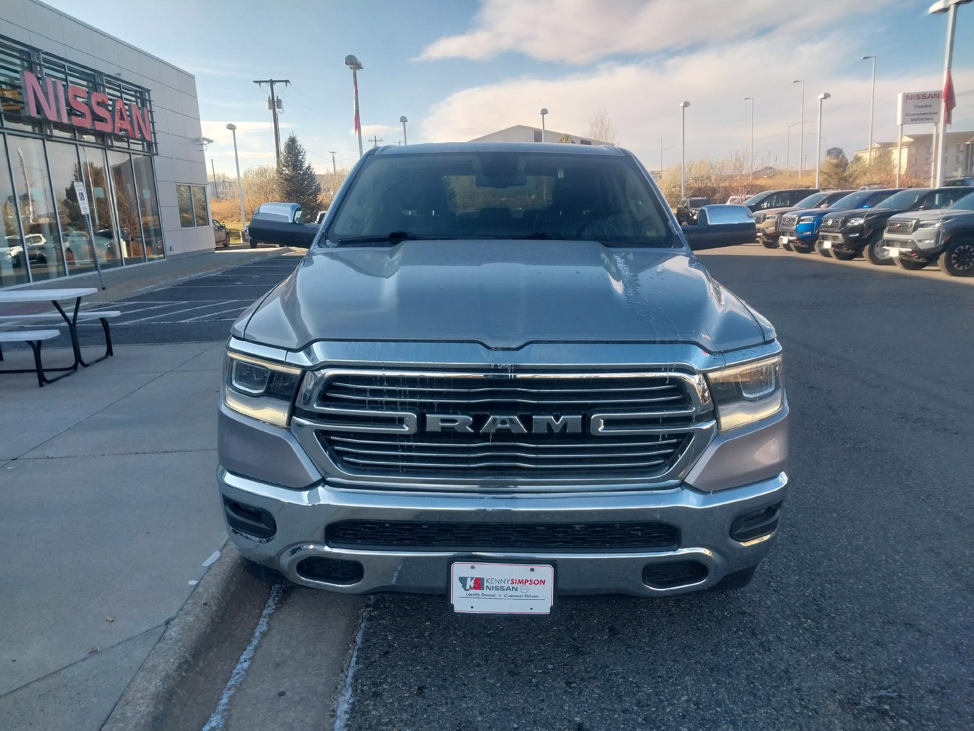 Used 2019 RAM Ram 1500 Pickup Laramie with VIN 1C6SRFJT5KN527331 for sale in Helena, MT