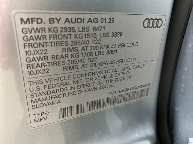 2025 Audi Q8 Vehicle Photo in Appleton, WI 54913