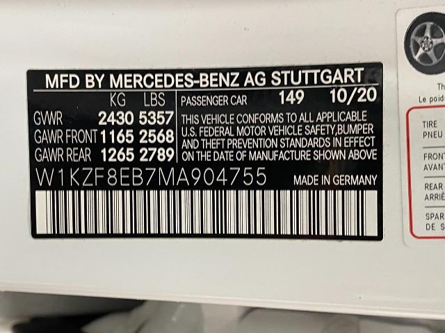 2021 Mercedes-Benz E-Class Vehicle Photo in Appleton, WI 54913