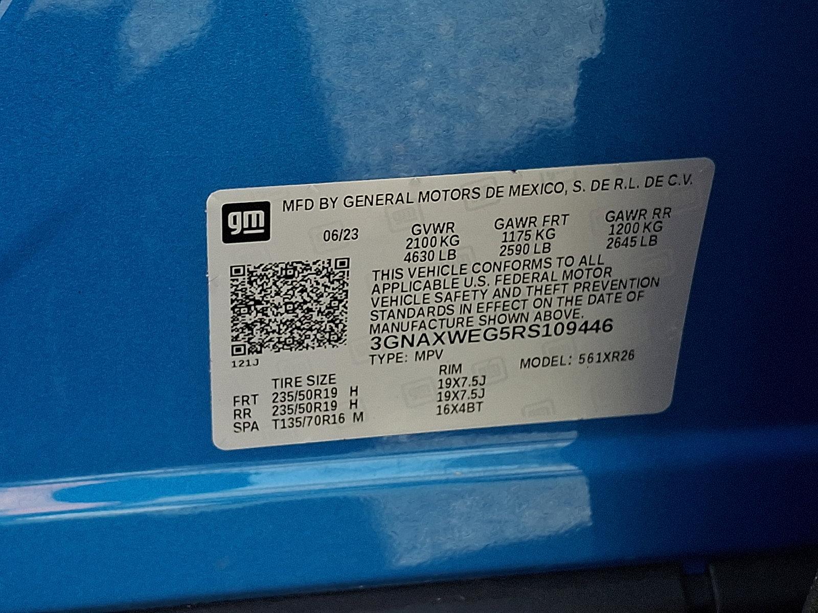 2024 Chevrolet Equinox Vehicle Photo in Mechanicsburg, PA 17050-2306