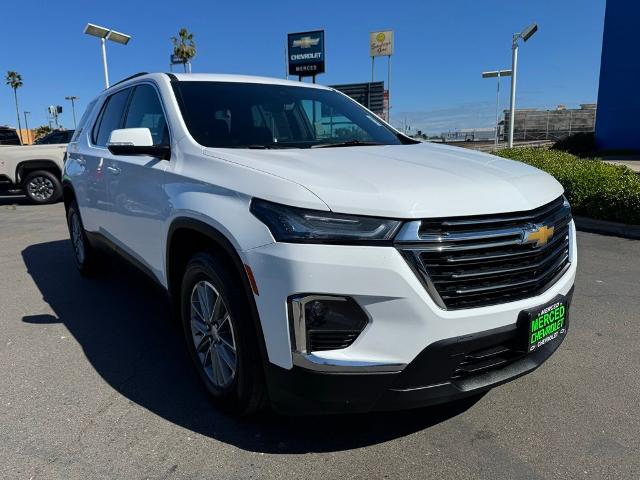 Summit White 2023 Chevrolet Traverse LT Cloth AWD SUV / Crossover Four-Wheel Drive Automatic