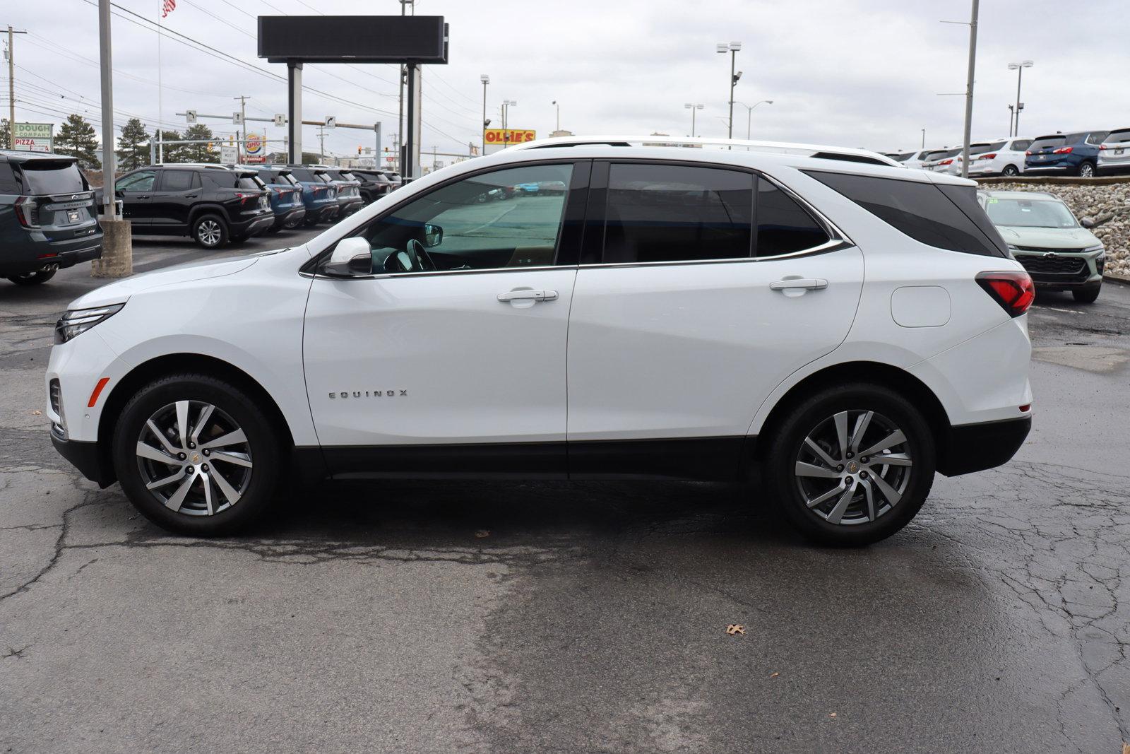 Certified 2022 Chevrolet Equinox Premier with VIN 2GNAXXEV8N6124360 for sale in Wilkes Barre, PA