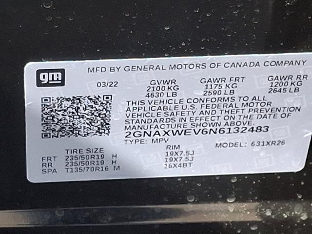 2022 Chevrolet Equinox Vehicle Photo in TREVOSE, PA 19053-4984