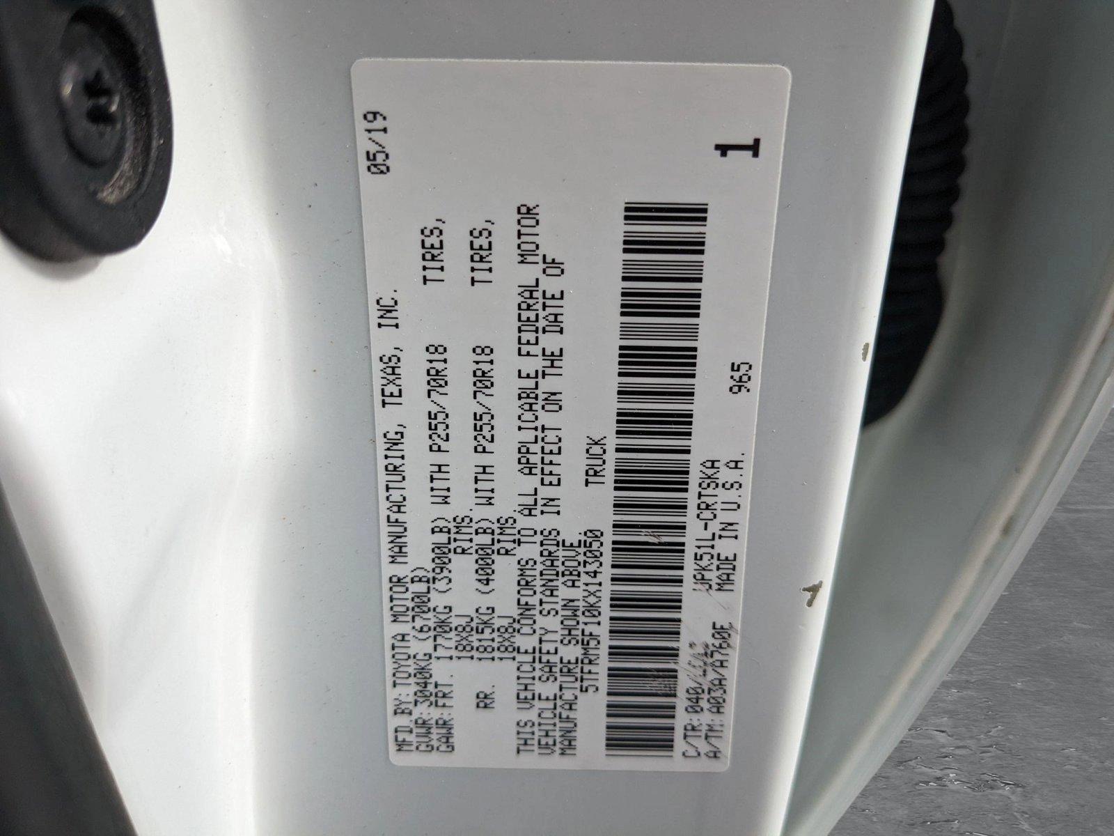2019 Toyota Tundra 2WD Vehicle Photo in Davie, FL 33331