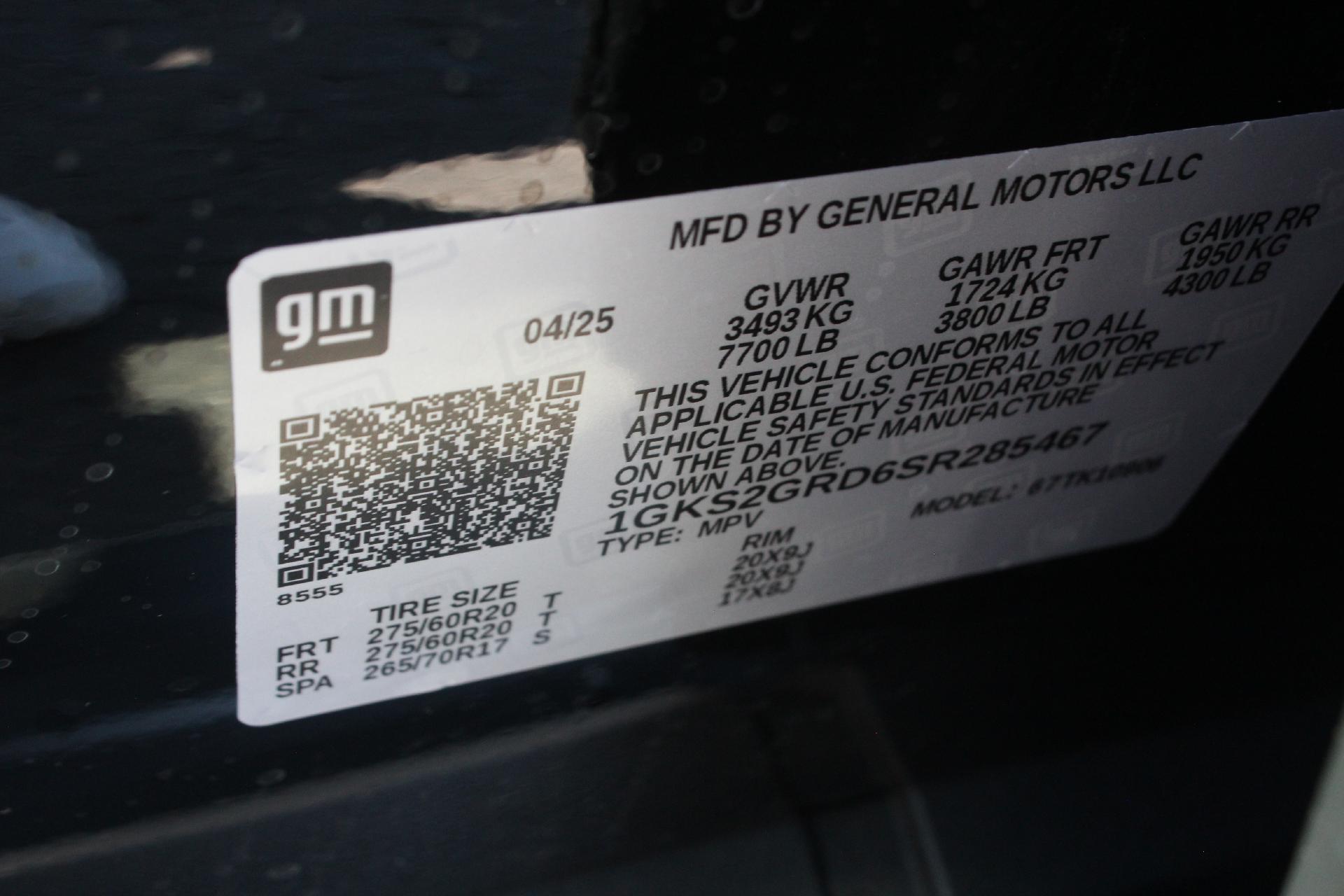2025 GMC Yukon XL Vehicle Photo in AURORA, CO 80012-4011