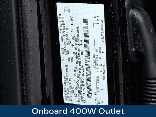 2022 Ford F-150 Vehicle Photo in PAWLING, NY 12564-3219