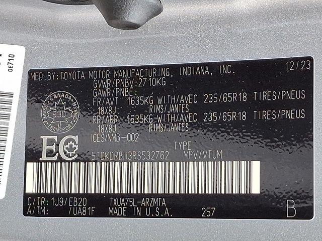 2024 Toyota Highlander Vehicle Photo in DANBURY, CT 06810-5034