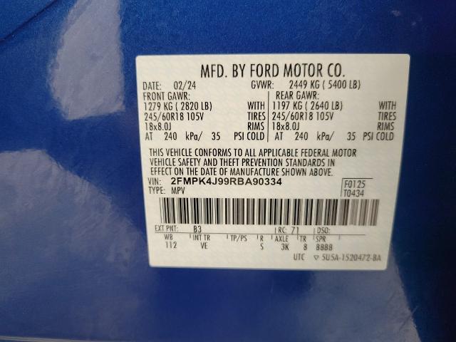 2024 Ford Edge Vehicle Photo in Oshkosh, WI 54901