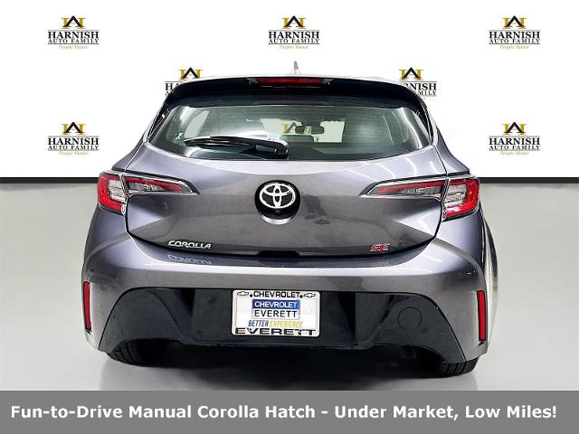 2022 Toyota Corolla Hatchback Vehicle Photo in EVERETT, WA 98203-5662
