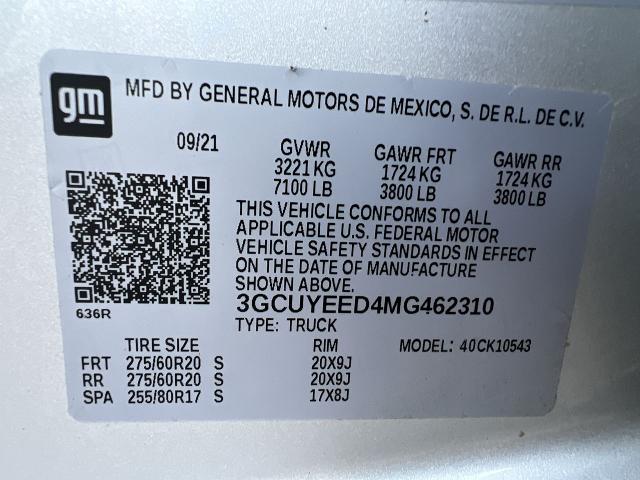 2021 Chevrolet Silverado 1500 Vehicle Photo in BOSTON, NY 14025-9684