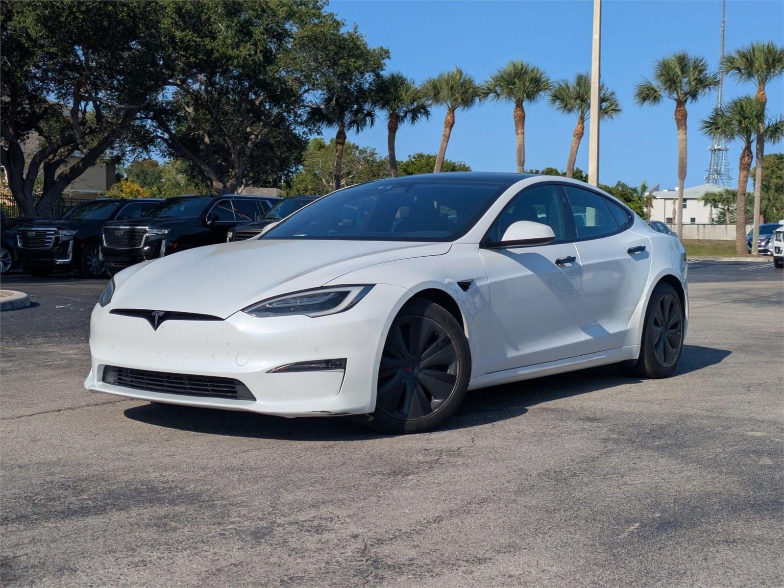 2021 Tesla Model S Vehicle Photo in WEST PALM BEACH, FL 33407-3296