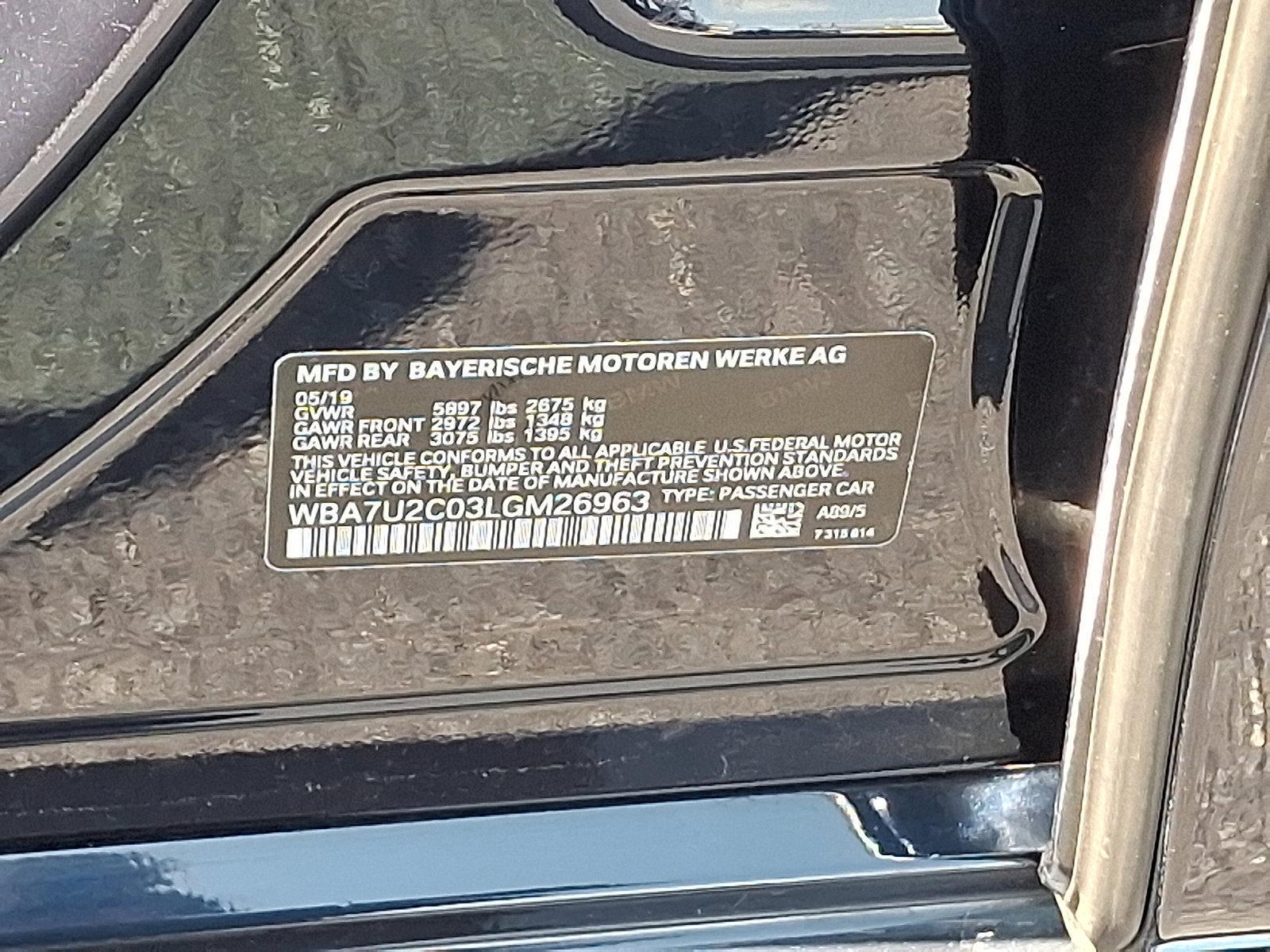 2020 BMW 750i xDrive Vehicle Photo in Harrisburg, PA 17111-1033