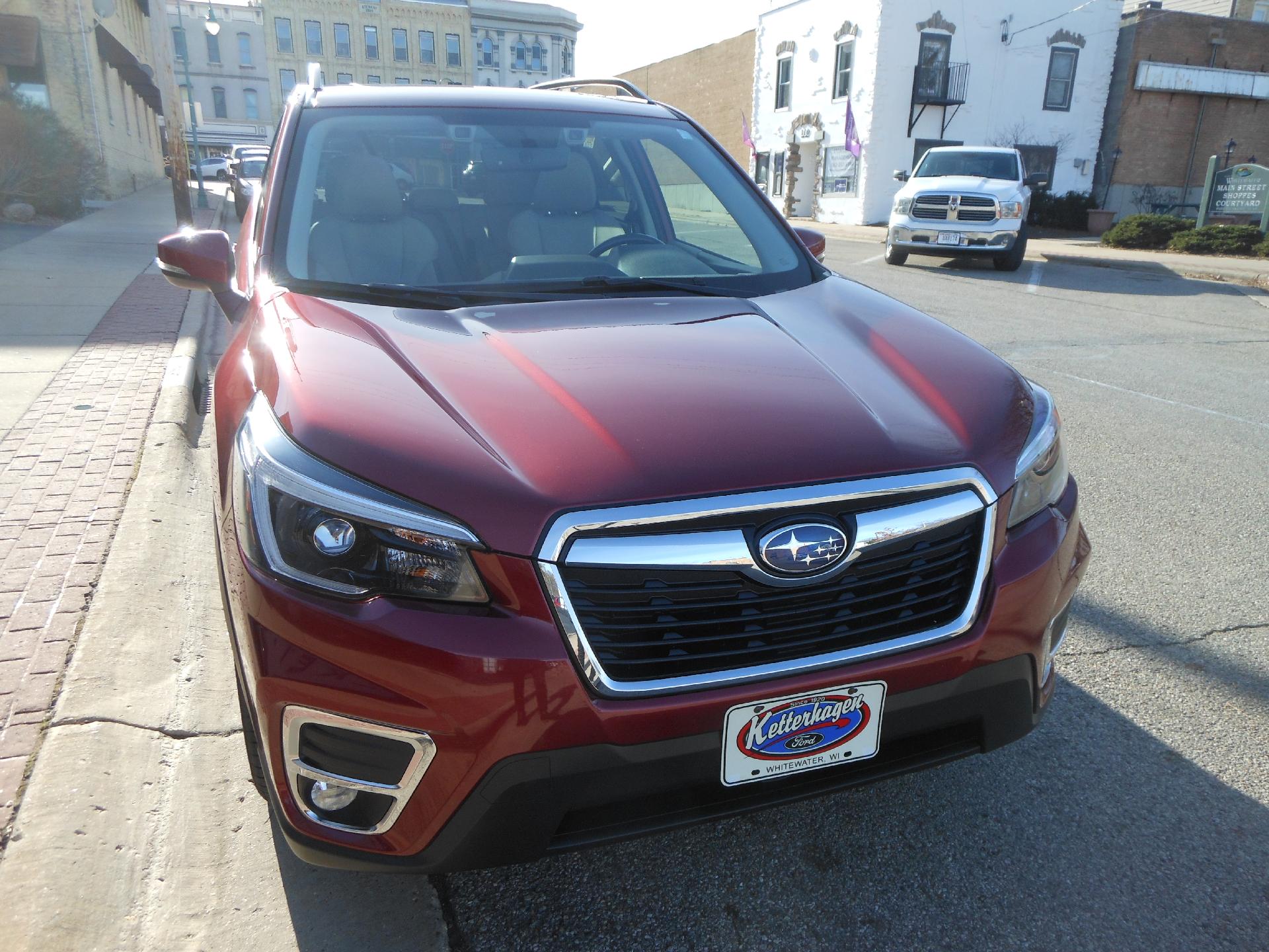 Used 2021 Subaru Forester Limited with VIN JF2SKASC3MH432719 for sale in Whitewater, WI