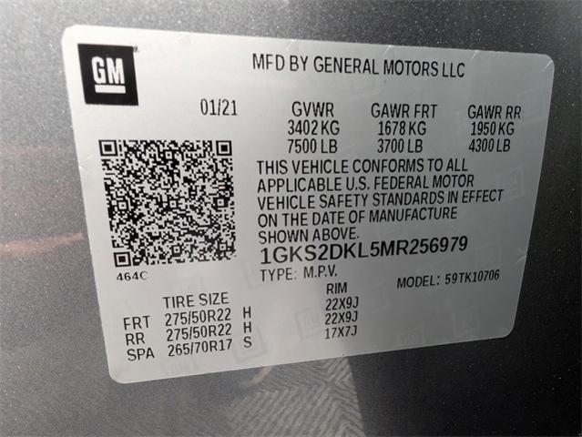 2021 GMC Yukon Vehicle Photo in ENGLEWOOD, CO 80113-6708