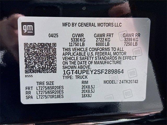2025 GMC Sierra 2500 HD Vehicle Photo in PUYALLUP, WA 98371-4149