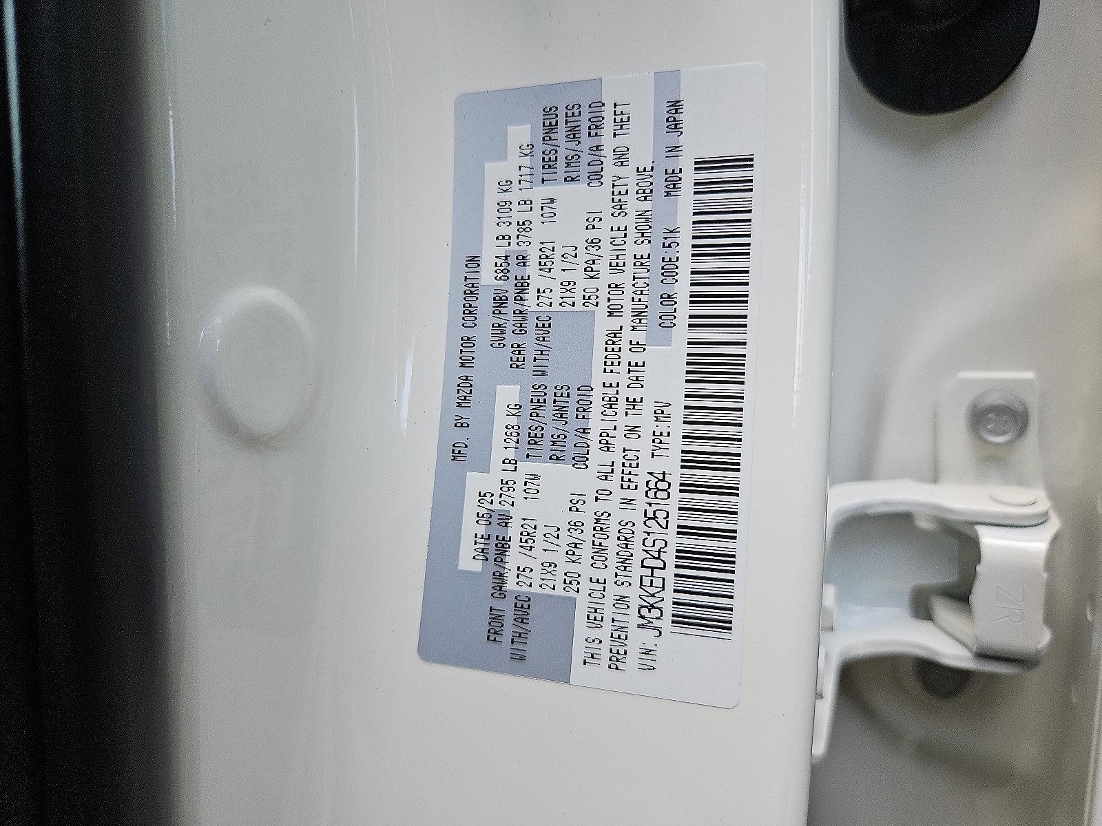 2025 Mazda CX-90 Vehicle Photo in Trevose, PA 19053