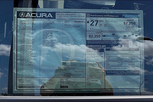 2025 Acura ADX Vehicle Photo in Grapevine, TX 76051