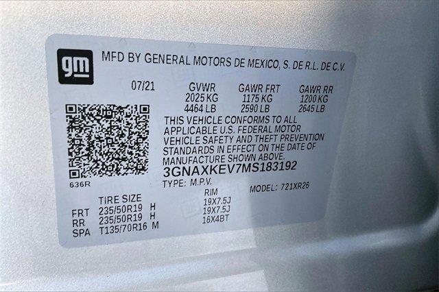 2021 Chevrolet Equinox Vehicle Photo in INDEPENDENCE, MO 64055-1314