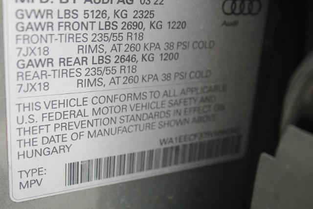 2022 Audi Q3 Vehicle Photo in HOUSTON, TX 77090