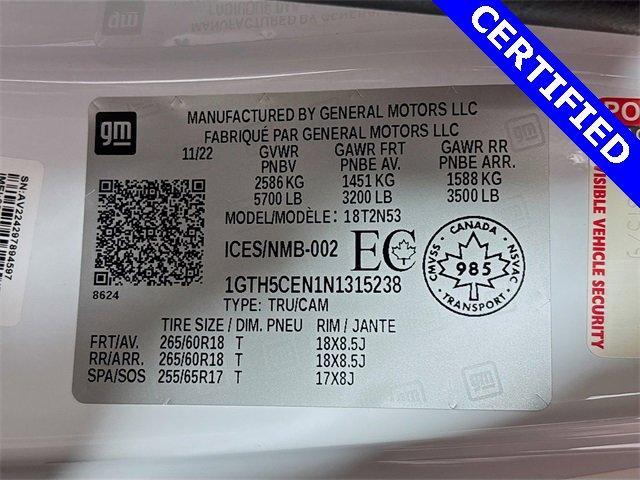 2022 GMC Canyon Vehicle Photo in PUYALLUP, WA 98371-4149