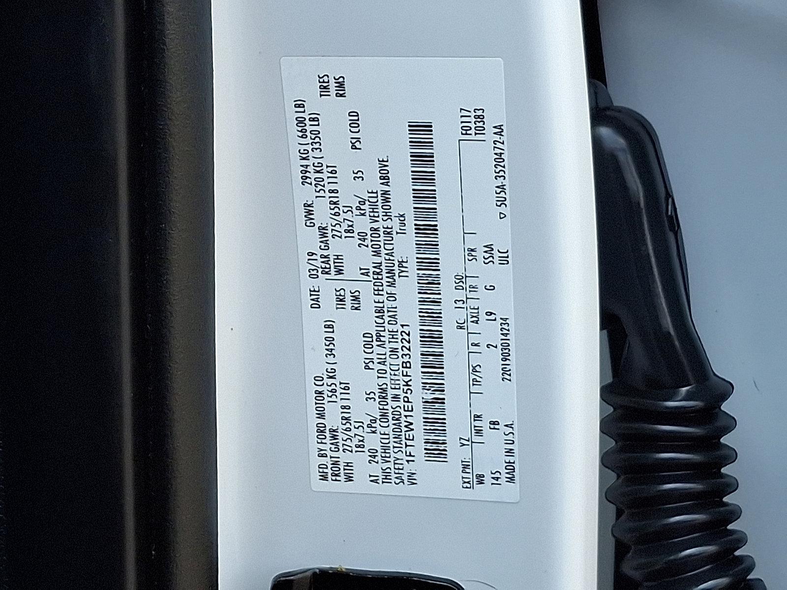 2019 Ford F-150 Vehicle Photo in Trevose, PA 19053
