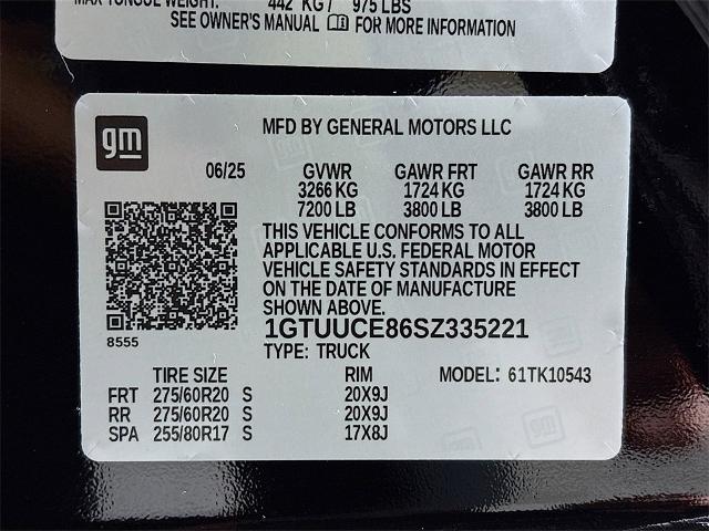 2025 GMC Sierra 1500 Vehicle Photo in PUYALLUP, WA 98371-4149