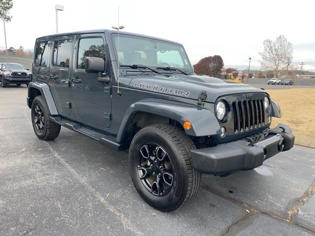 Used 2017 Jeep Wrangler Unlimited Smoky Mountain with VIN 1C4BJWEG5HL631092 for sale in Camden, TN