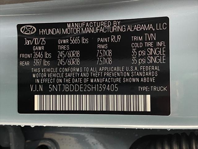 2025 Hyundai SANTA CRUZ Vehicle Photo in Appleton, WI 54913