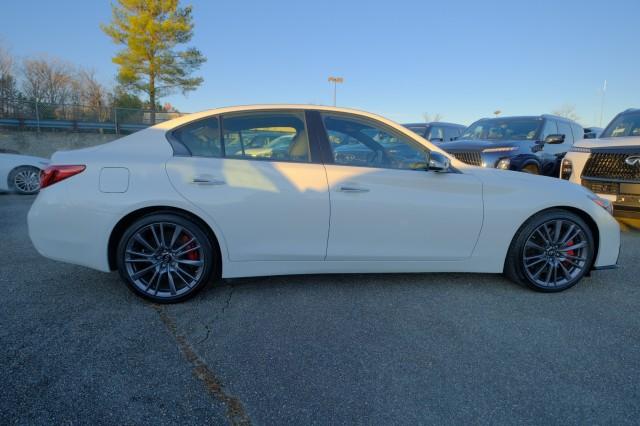 Certified 2023 INFINITI Q50 RED SPORT with VIN JN1FV7DP6PM570487 for sale in Midlothian, VA