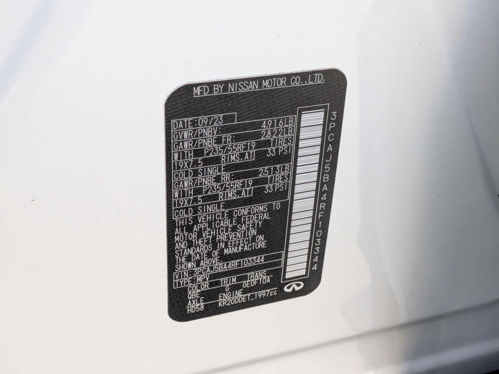 2024 INFINITI QX50 Vehicle Photo in Tustin, CA 92782