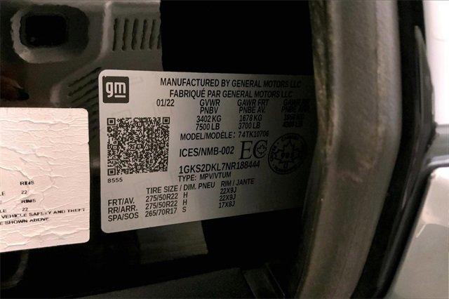 2022 GMC Yukon Vehicle Photo in KANSAS CITY, MO 64114-4502