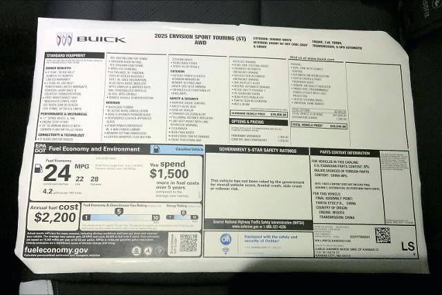 2025 Buick Envision Vehicle Photo in KANSAS CITY, MO 64114-4545