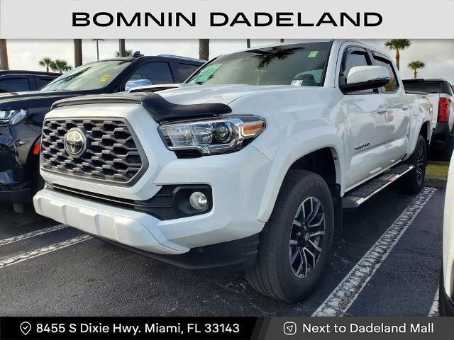 Used 2021 Toyota Tacoma TRD Sport with VIN 5TFAZ5CN0MX113166 for sale in Miami, FL