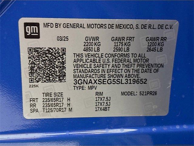 2025 Chevrolet Equinox Vehicle Photo in PUYALLUP, WA 98371-4149
